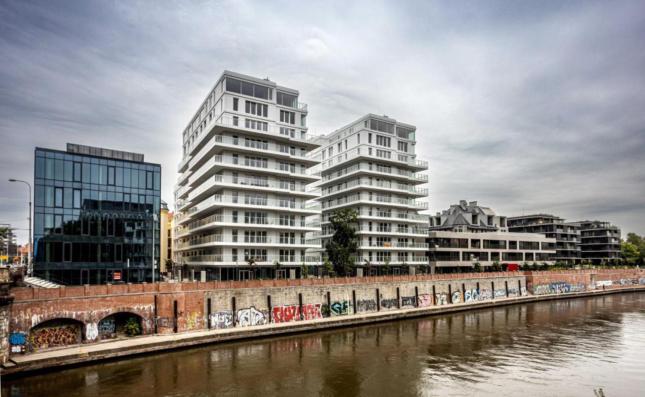 Luksus W Centrum Nad Odra Wroclaw Bagian luar foto